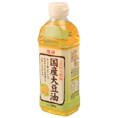 理研 国産大豆油